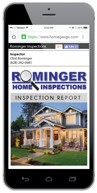 Homegauge CRL Digital Home Inspection Report